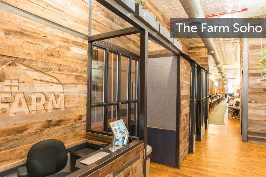 The Farm Soho in NYC offers flexible workspaces for enterprise employees who Work From Anywhere
